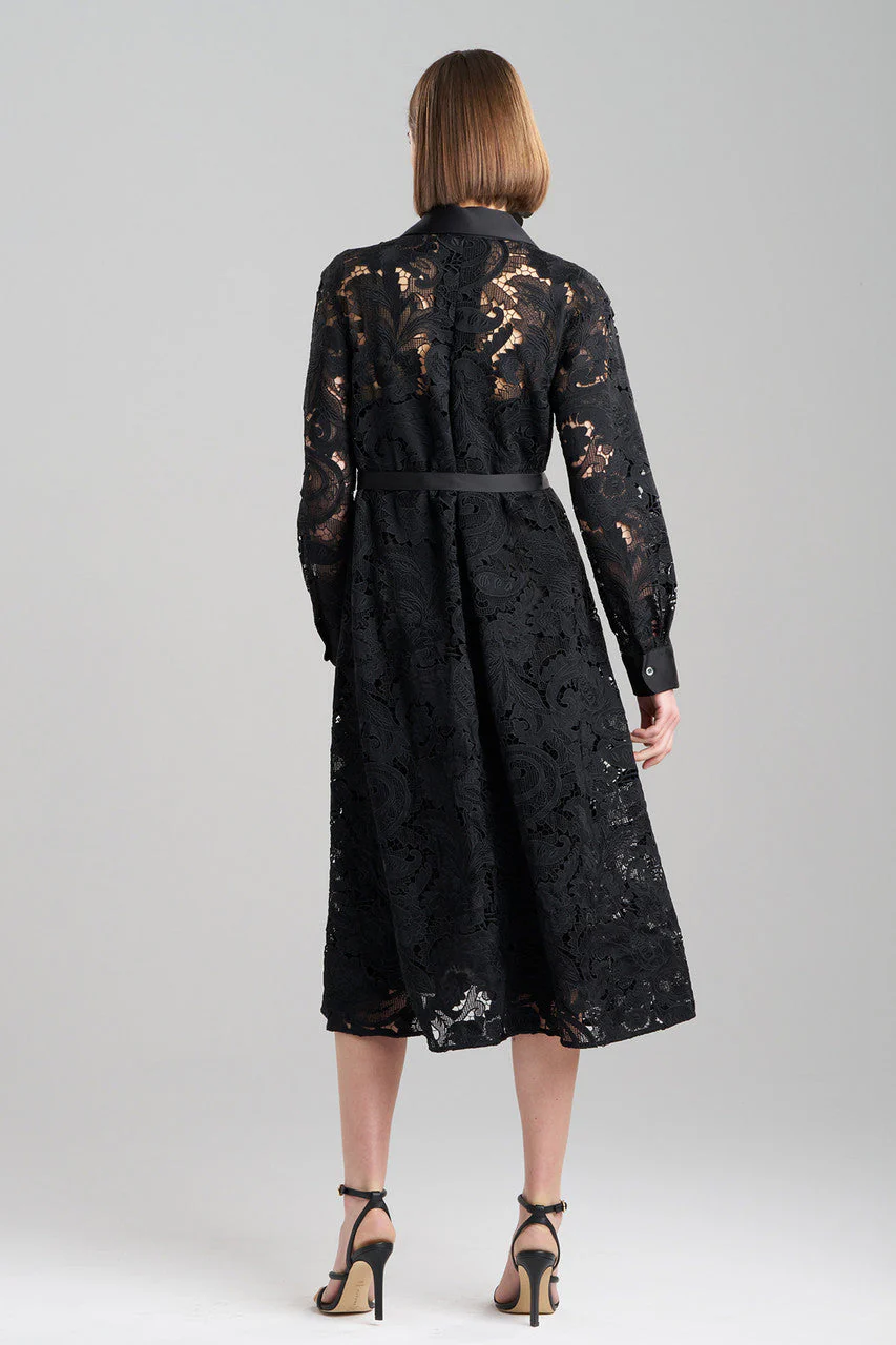 Shinrin Lace Trapeze Shirtdress - Image 2