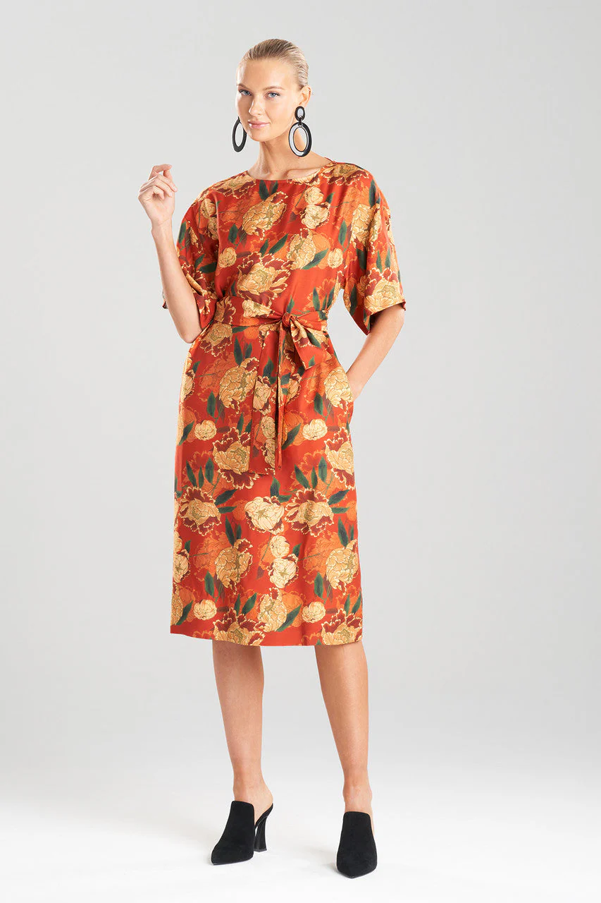 Shugo Cotton Silk T-Shirt Dress - Image 3