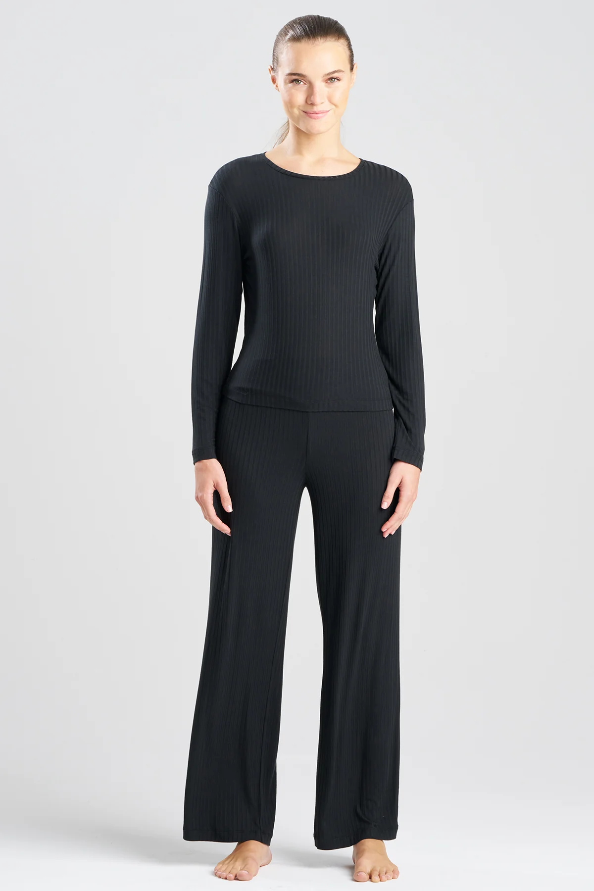 Skye Rib Ease Long Sleeve Top