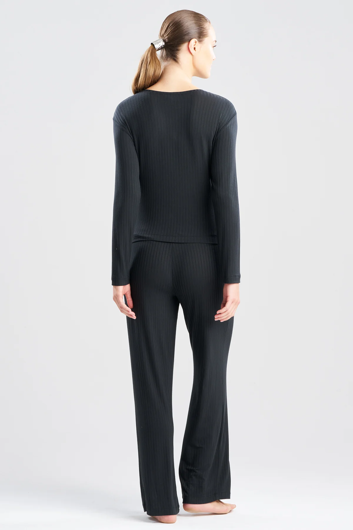 Skye Rib Ease Long Sleeve Top - Image 2