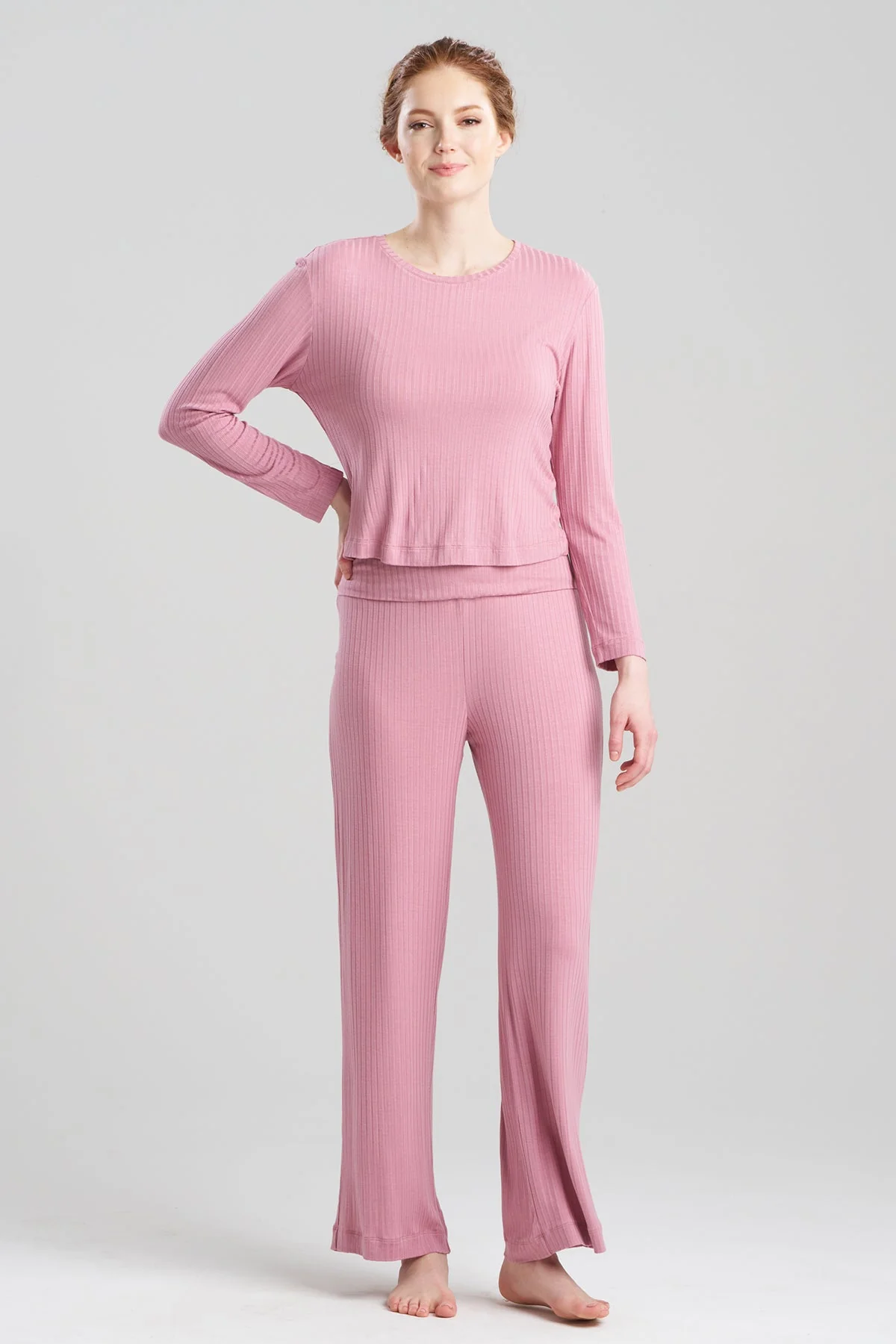Skye Rib Ease Long Sleeve Top
