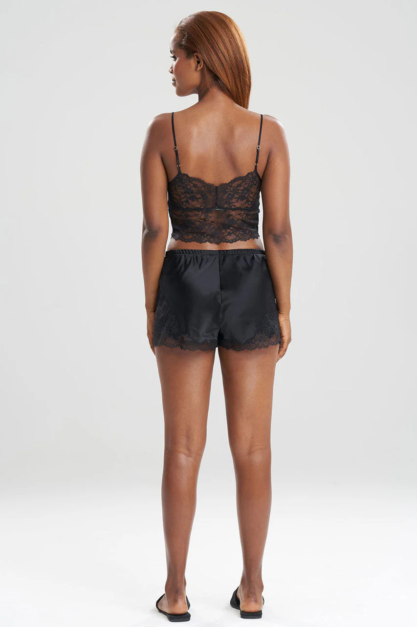 Sleek Lace Shorts - Image 2