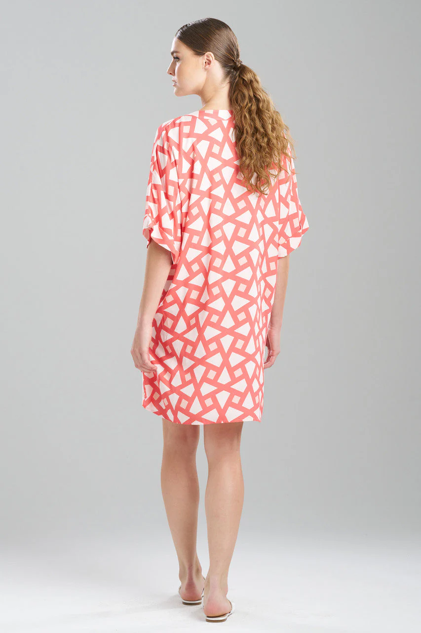 Soho Geo Challis Sleepshirt - Image 2