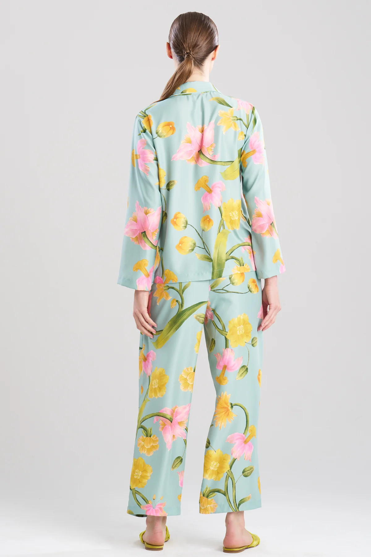 Solene Matte Charmeuse Notch PJ - Image 3
