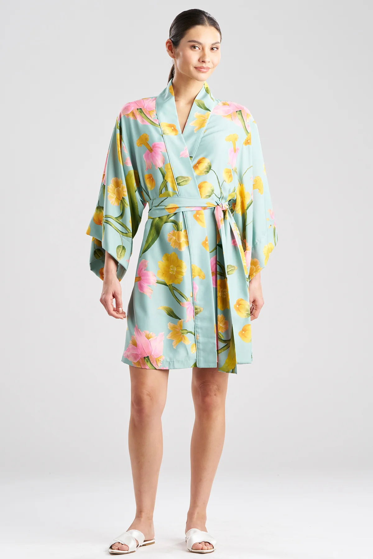 Solene Matte Charmeuse Wrap - Image 2