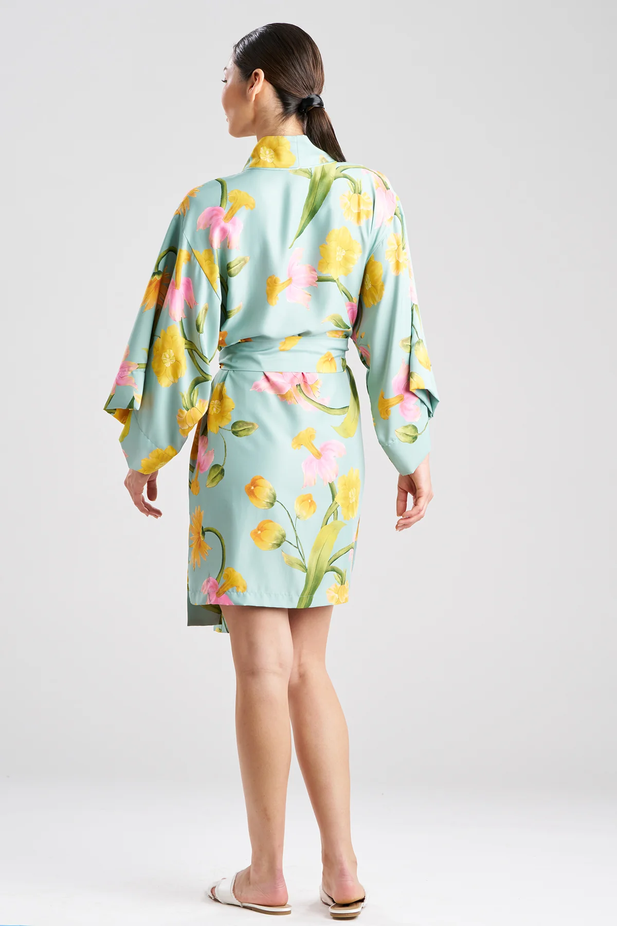 Solene Matte Charmeuse Wrap - Image 3