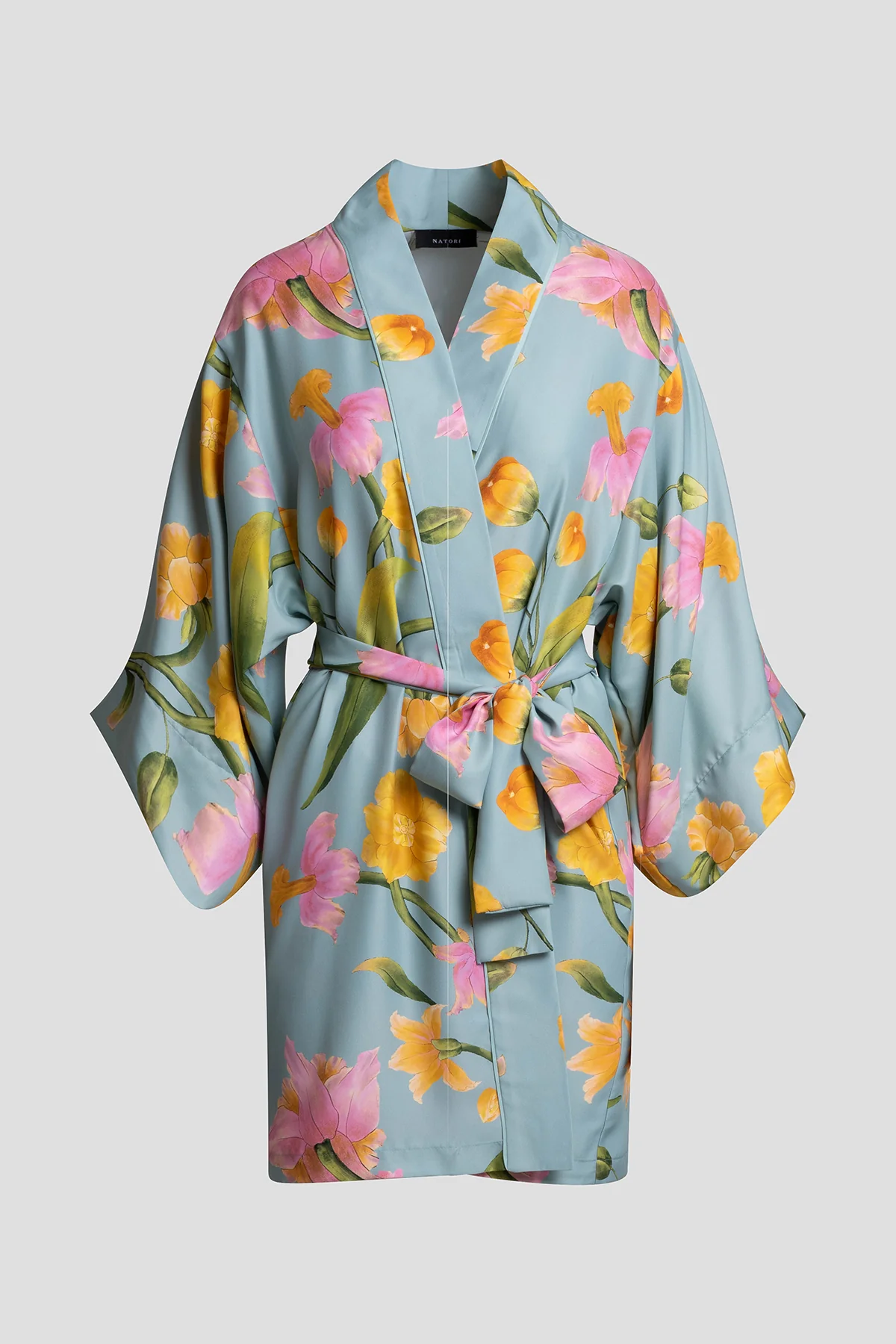 Solene Matte Charmeuse Wrap - Image 6