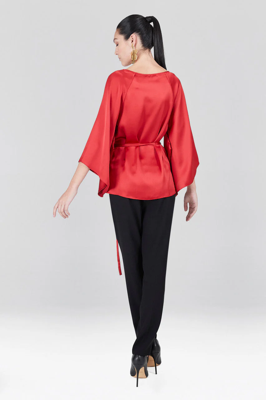 Solid Charmeuse Butterfly Top - Image 4