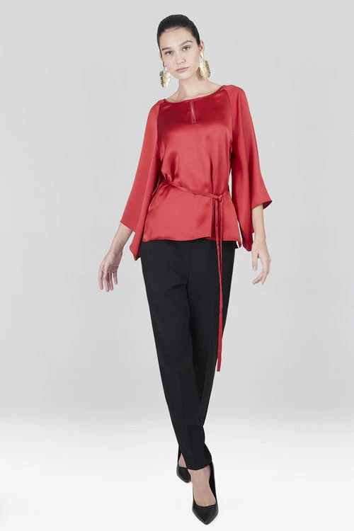 Solid Charmeuse Butterfly Top - Image 7