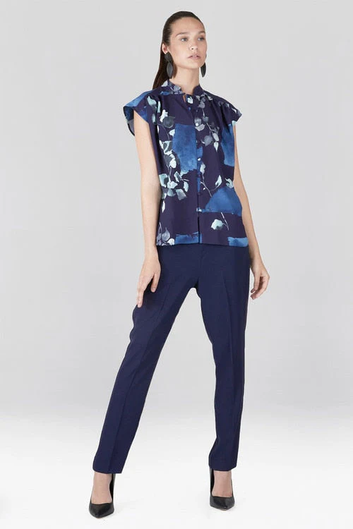 Solid Fluid Crepe Pants - Image 7