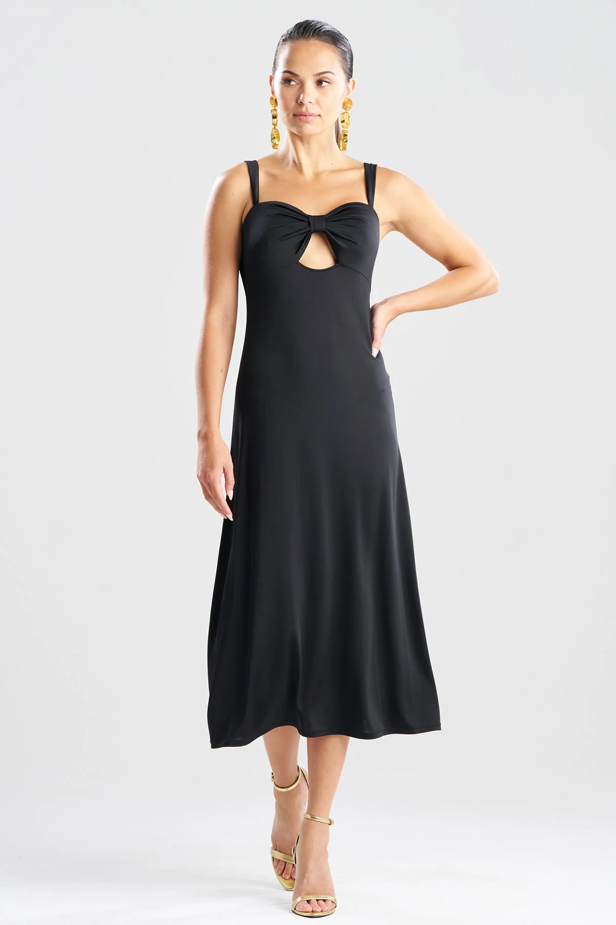 Solid Jersey Maxi Dress - Image 2