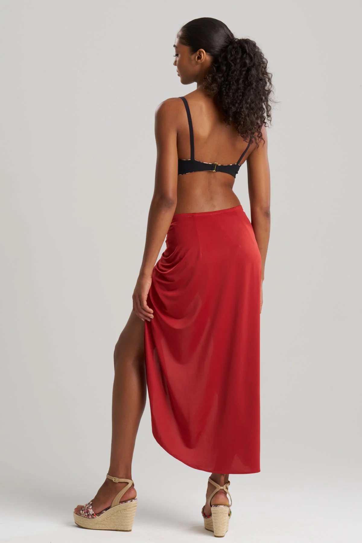 Solid Jersey Pareo - Image 3