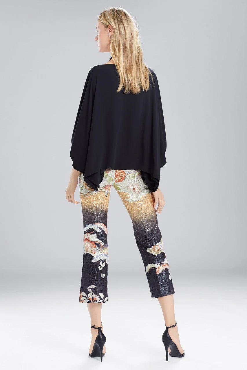Solid Silky Soft Poet Sleeve Top - Image 4