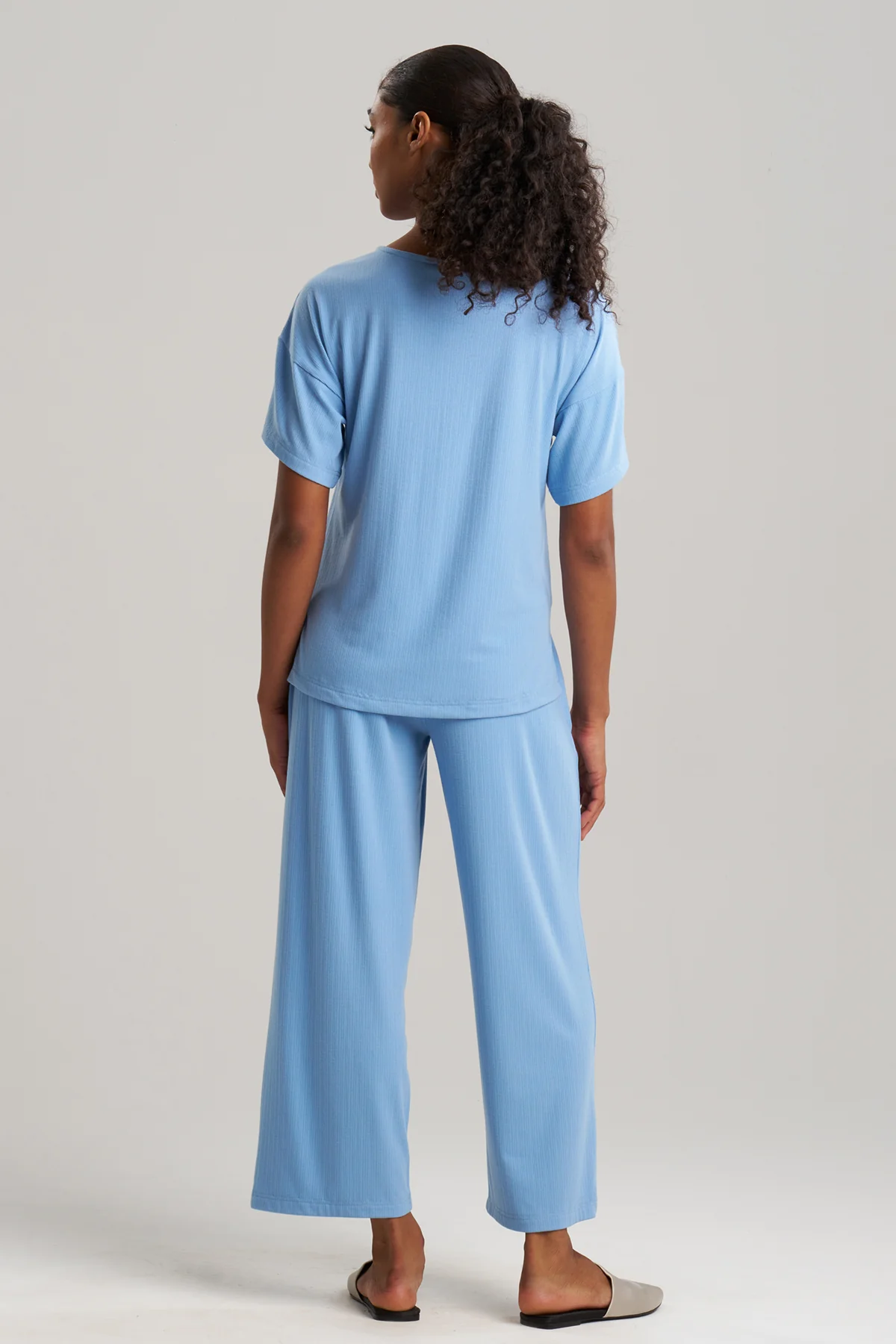 Soothe Rib Short Sleeve PJ - Image 2