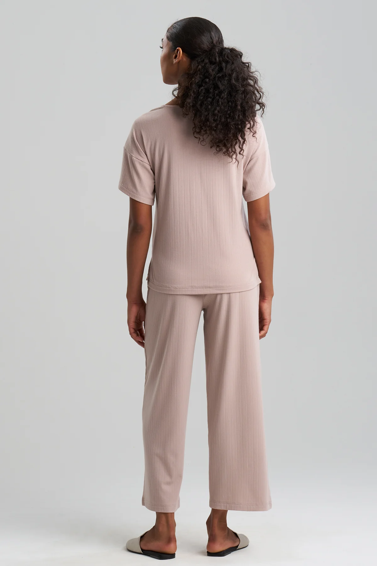 Soothe Rib Short Sleeve PJ - Image 2