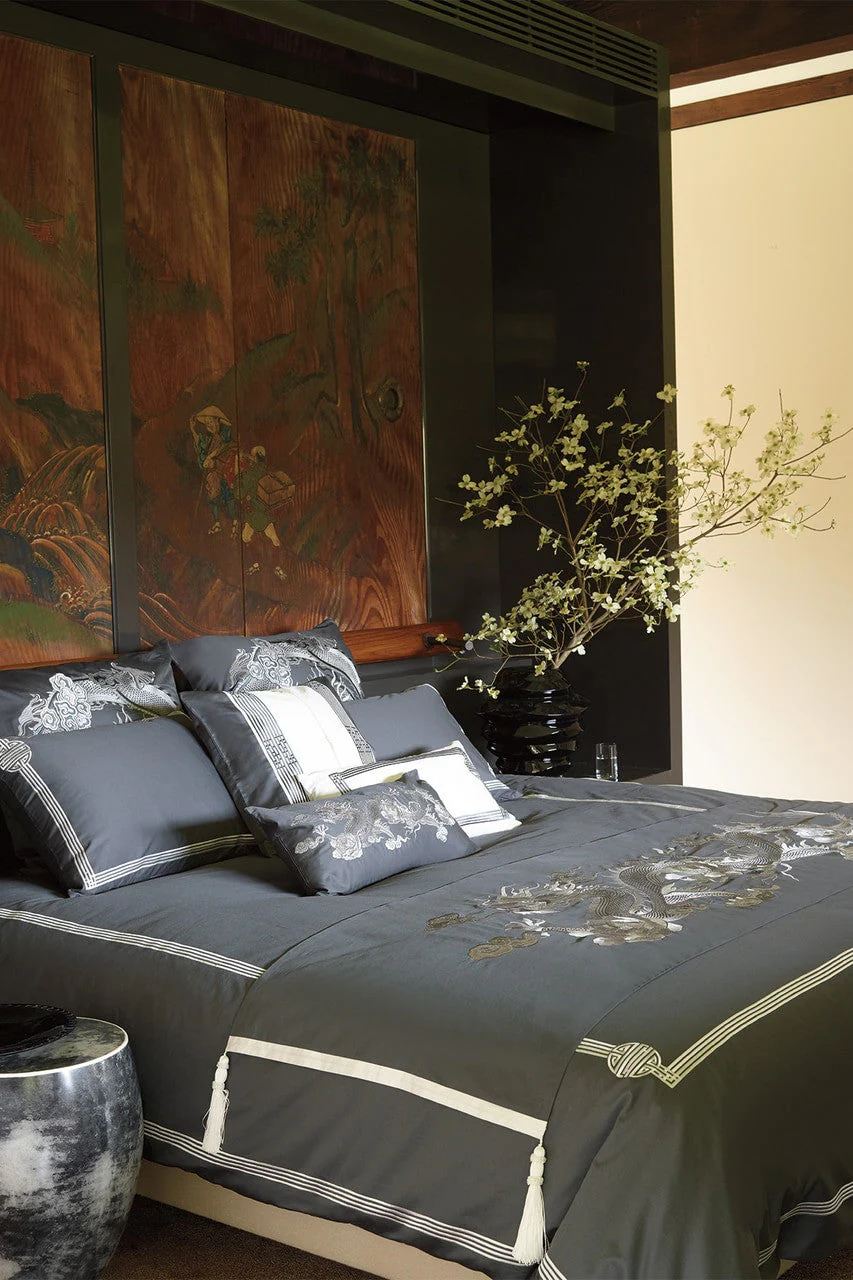Sterling Dragon Duvet Sham - Image 3