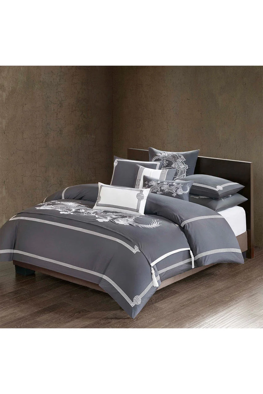 Sterling Dragon Duvet Sham - Image 4