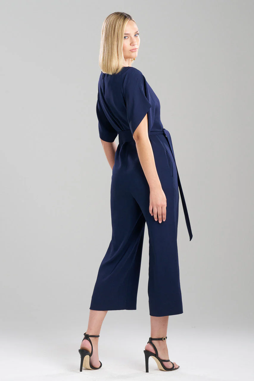 Stretch Crepe Jumpsuit - Image 3