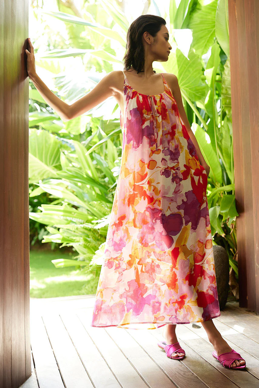 Suisai Getaway Cotton Gauze Gown - Image 6