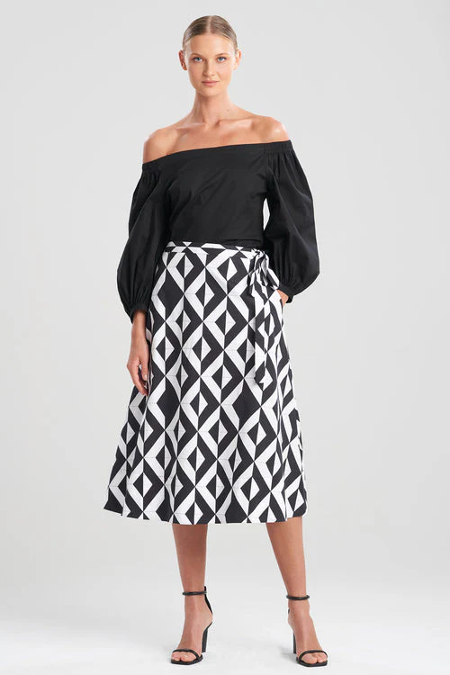 Sumi-Cotton Poplin Skirt - Image 7