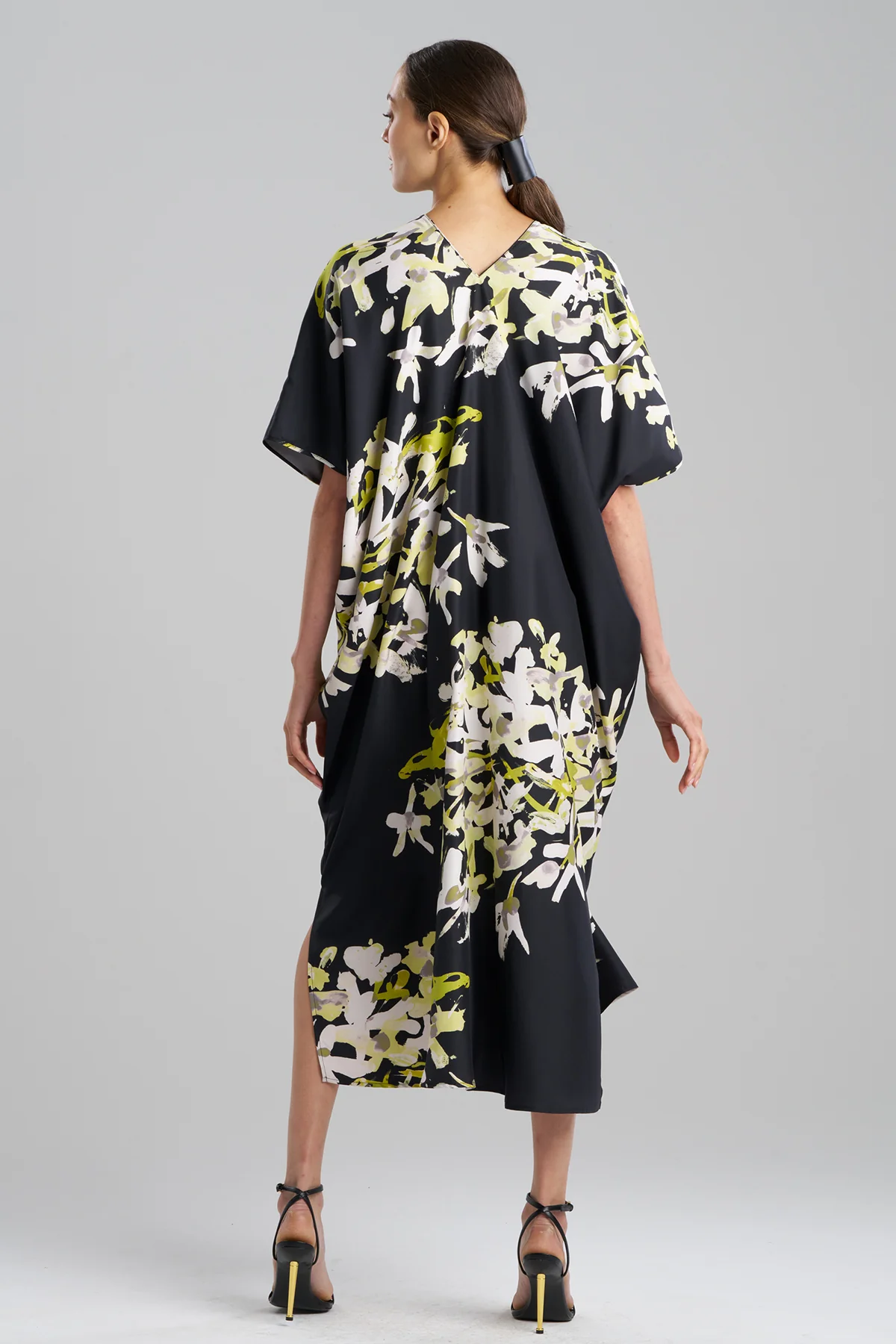 Sumi-E V-Neck Caftan - Image 2