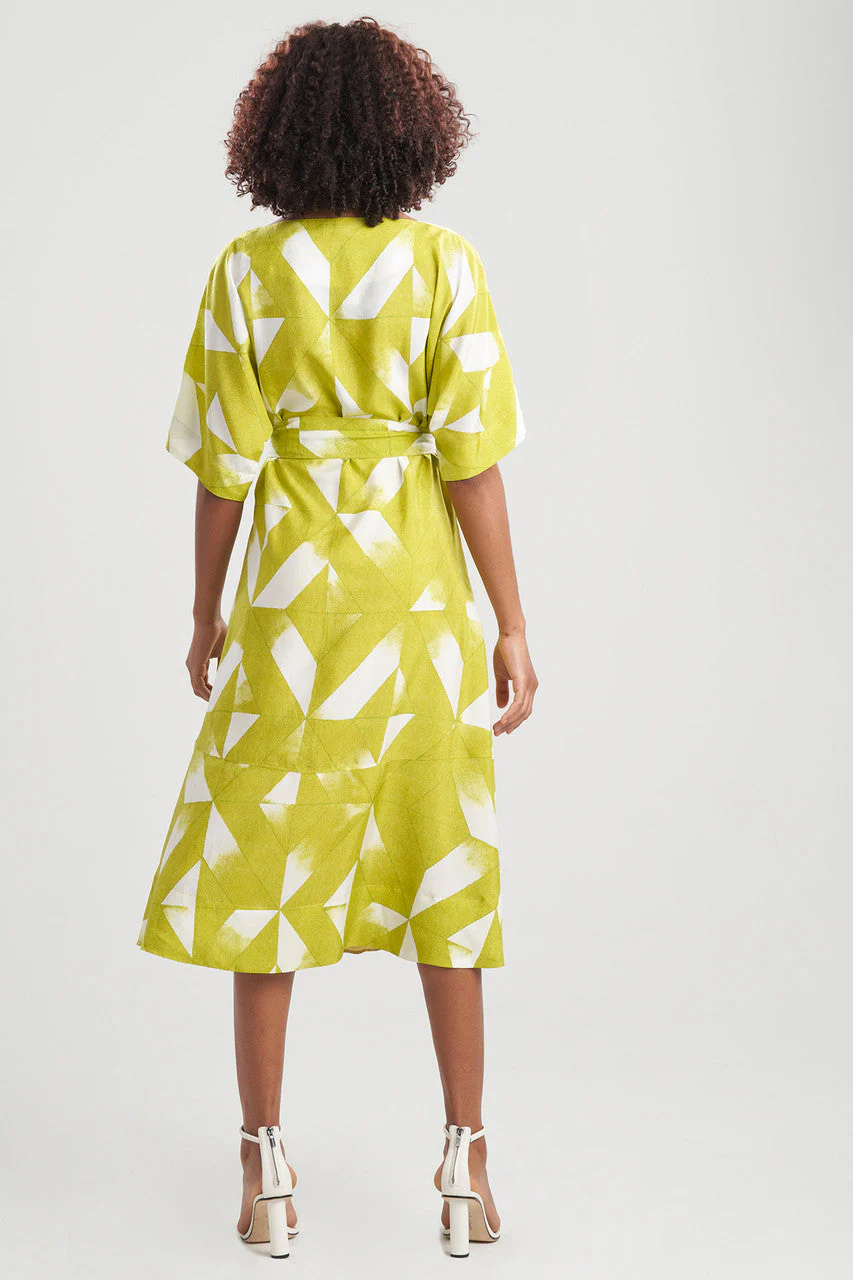 Sumi-Obi Silk Boatneck Dress - Image 3