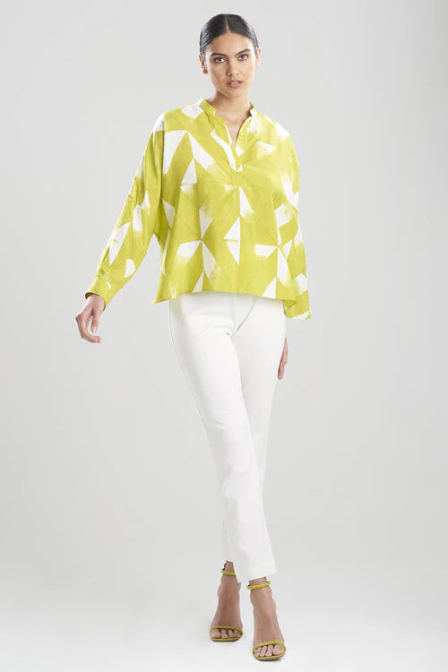Sumi-Obi Silk Shirt