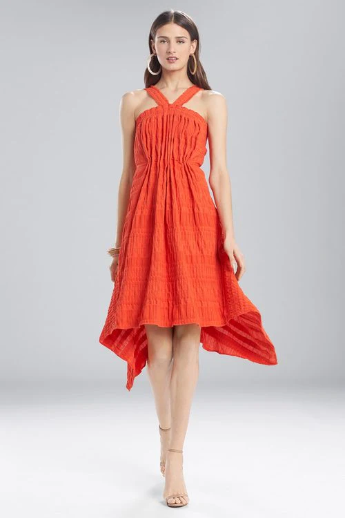 Summer Texture Eyelet Dress