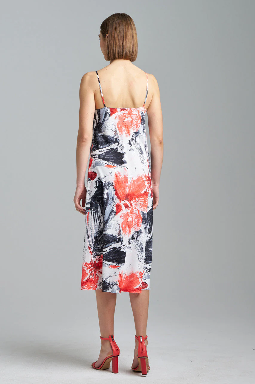 Sunset Palm Slip Dress - Image 4