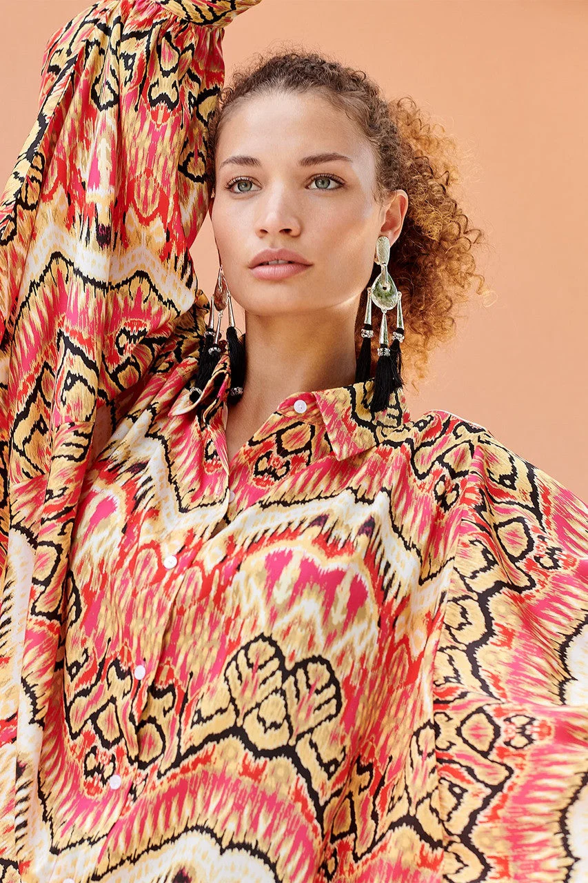 Suzani Batwing Blouse - Image 4