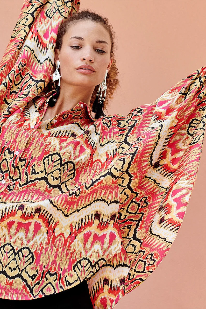 Suzani Batwing Blouse - Image 5