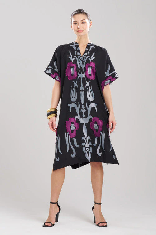 Suzani Jacquard Oversized Caftan Dress - Image 10