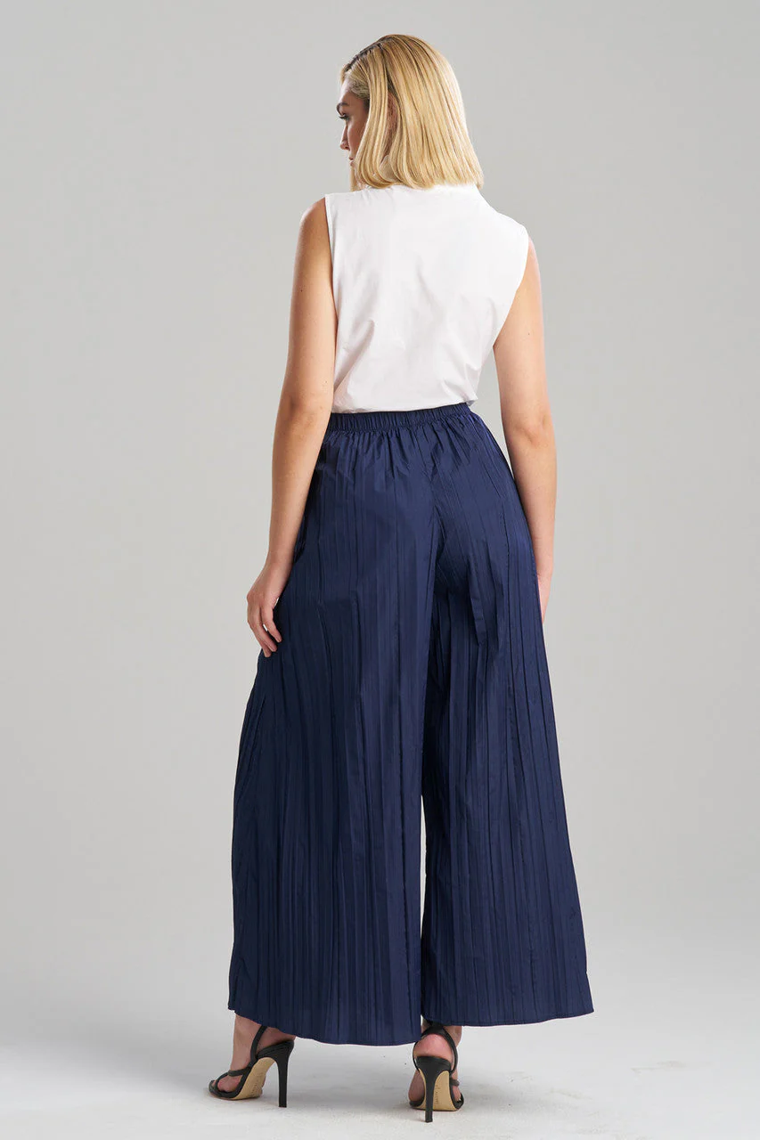Taffeta Plisse Pants - Image 2