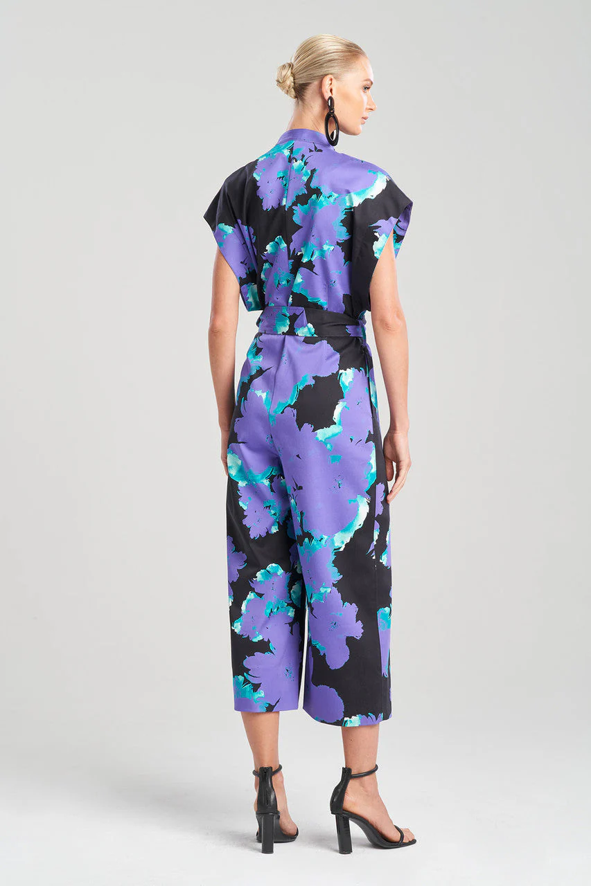 Taichou Cotton Chino Crop Belted Jumpsuit - Image 2