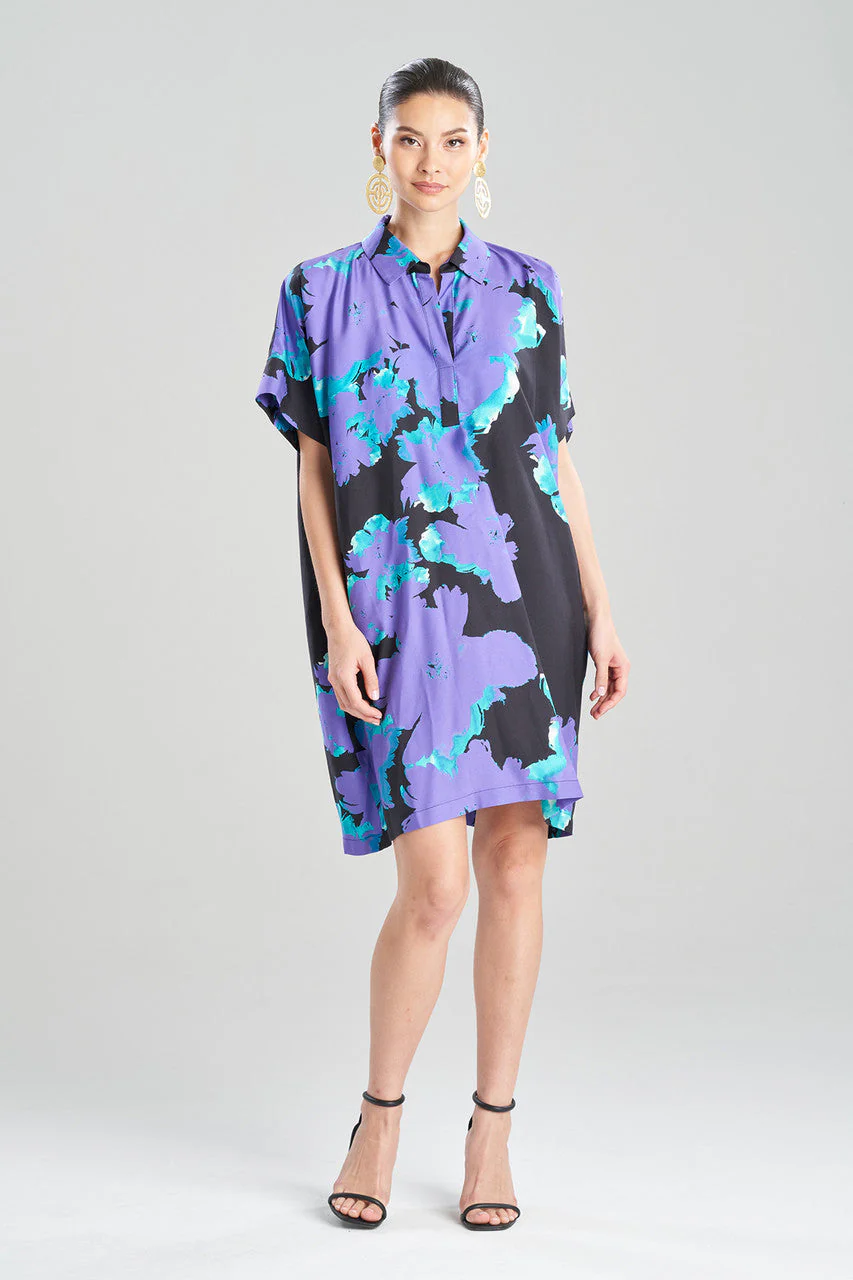 Taichou Cotton Silk Caftan Dress - Image 2