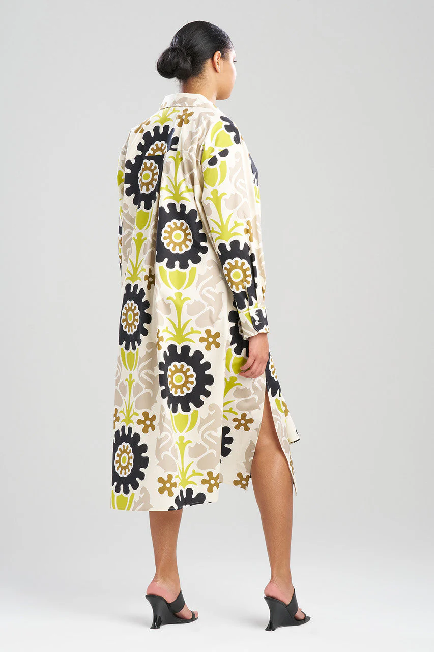 Talitha Cotton Poplin Oversized Shirtdress - Image 4