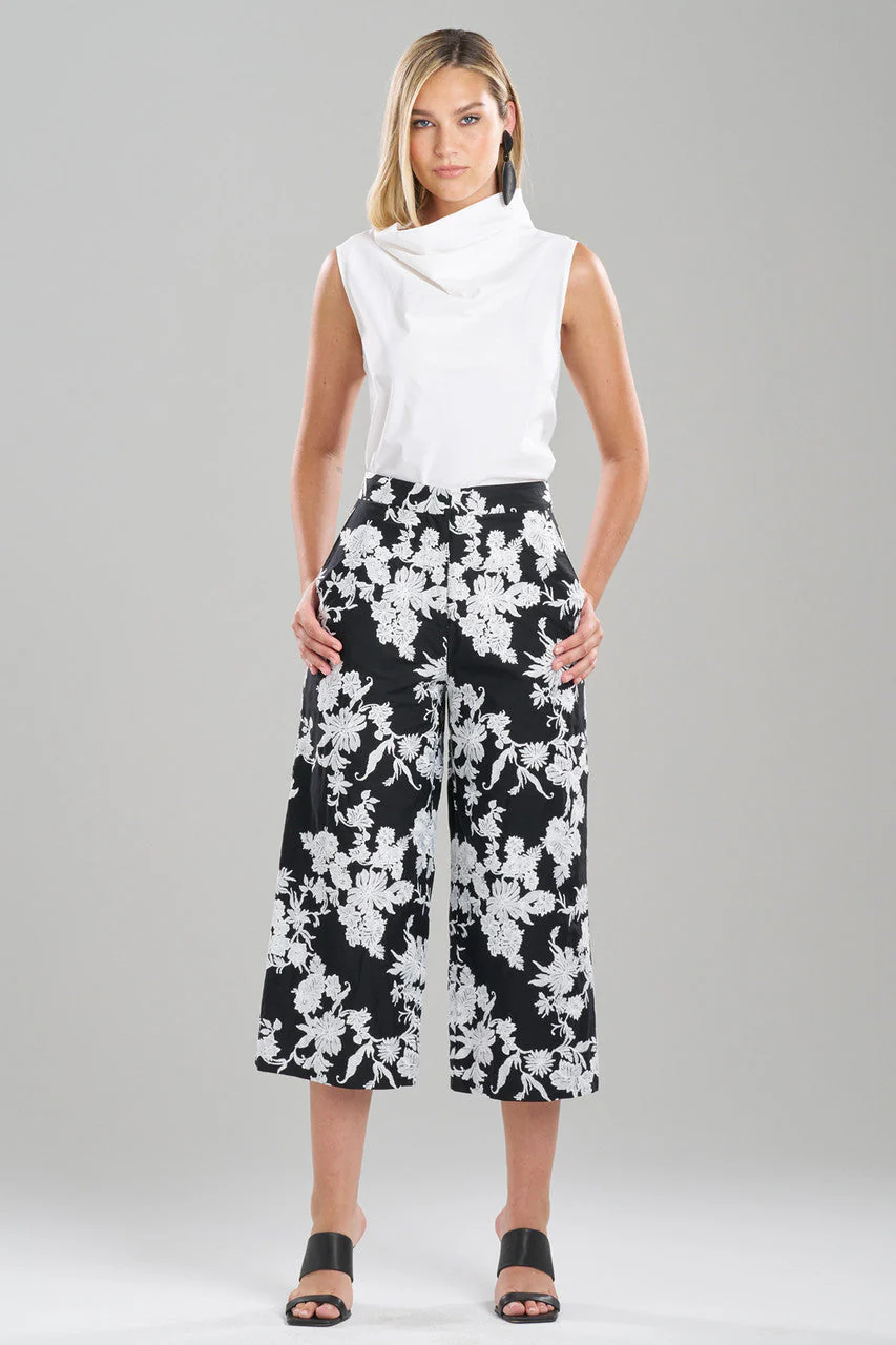Tangier Embroidered Cotton Pants - Image 2
