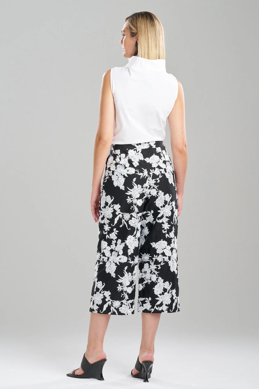 Tangier Embroidered Cotton Pants - Image 3