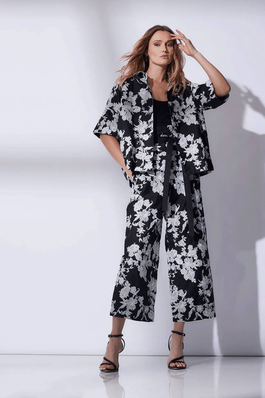 Tangier Embroidered Cotton Pants - Image 5