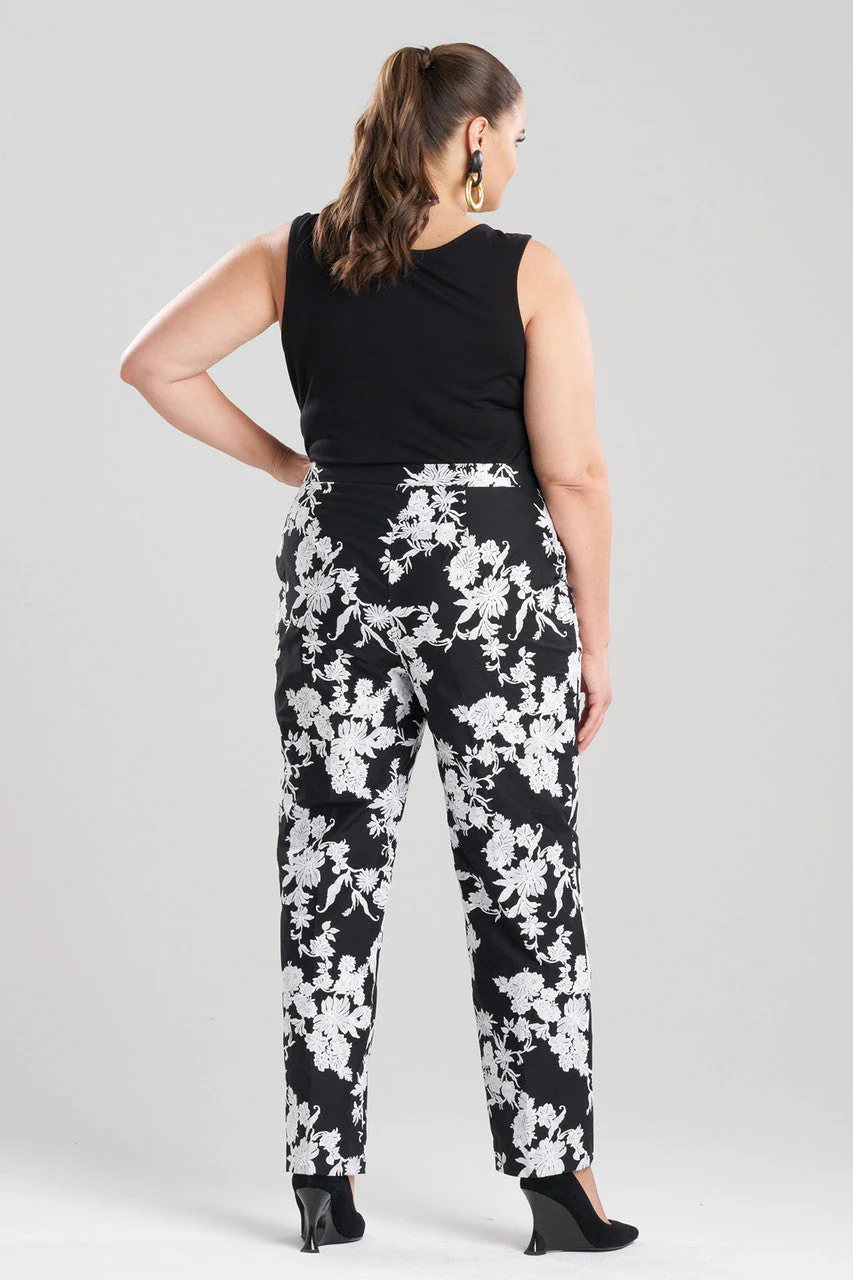 Tangier Embroidered Cotton Tapered Pants - Image 5