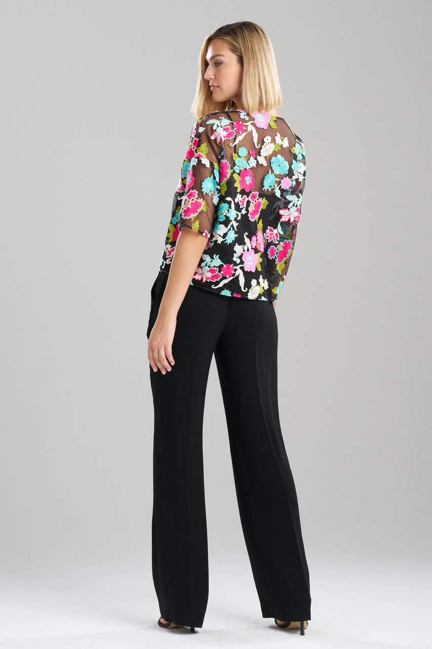Tangier Embroidered Tulle Top - Image 3
