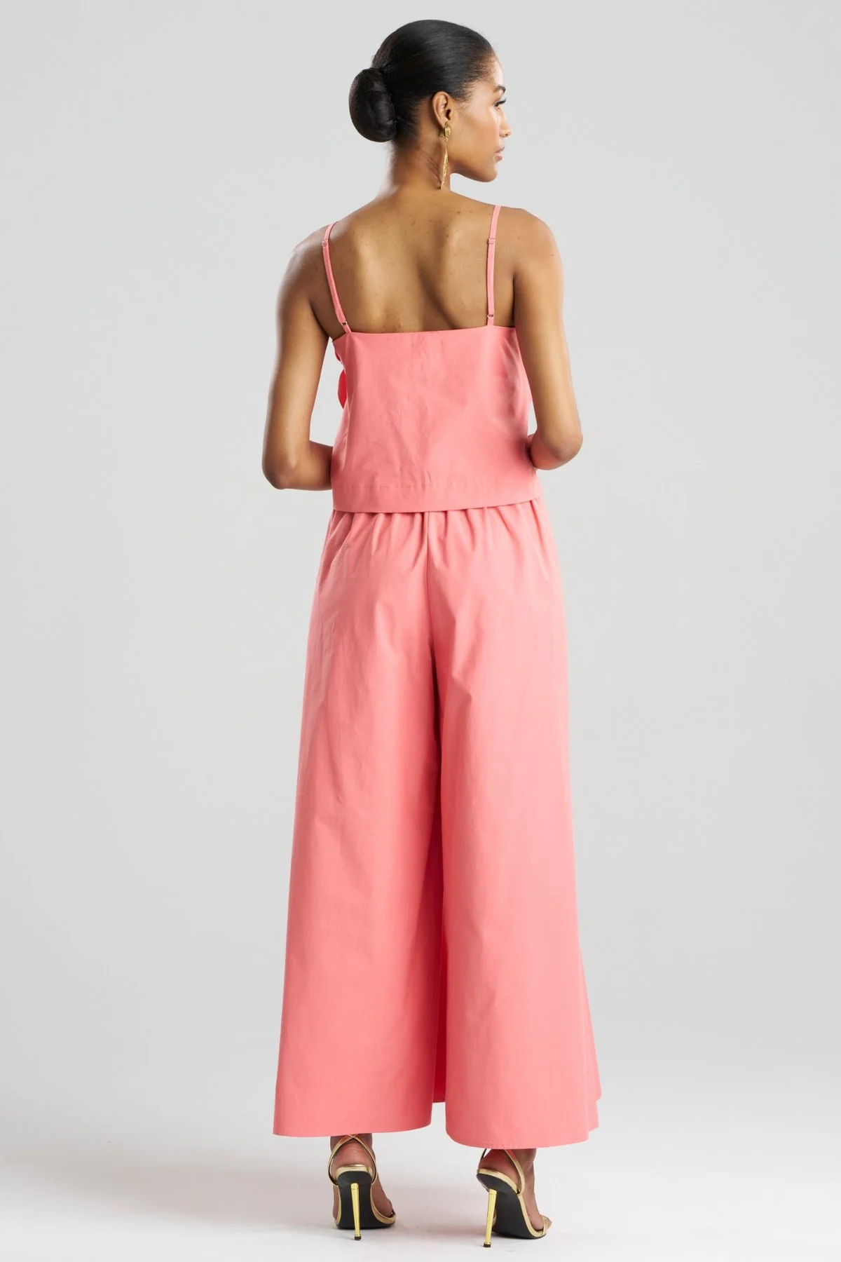 Tech Cotton Taffeta Embroidered Cami - Image 3