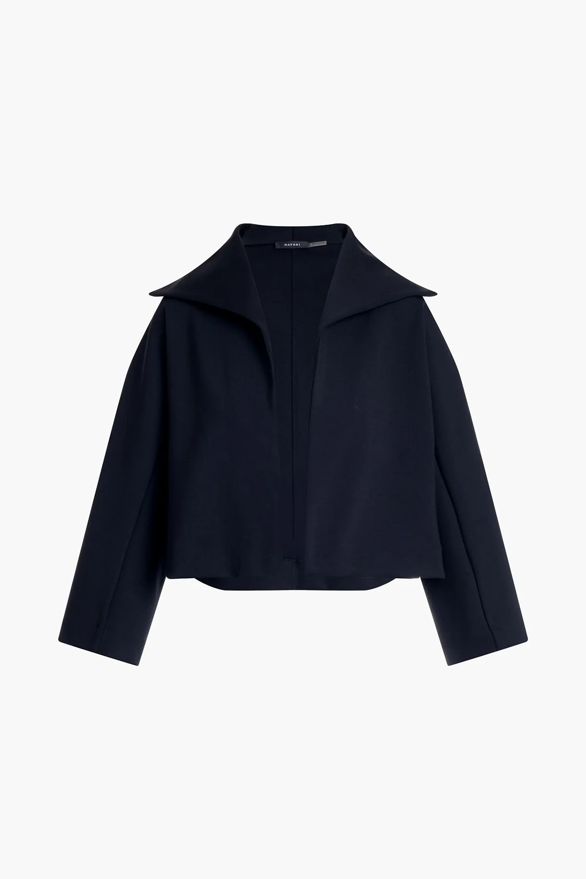 Techno Crepe Stand Collar Jacket - Image 5