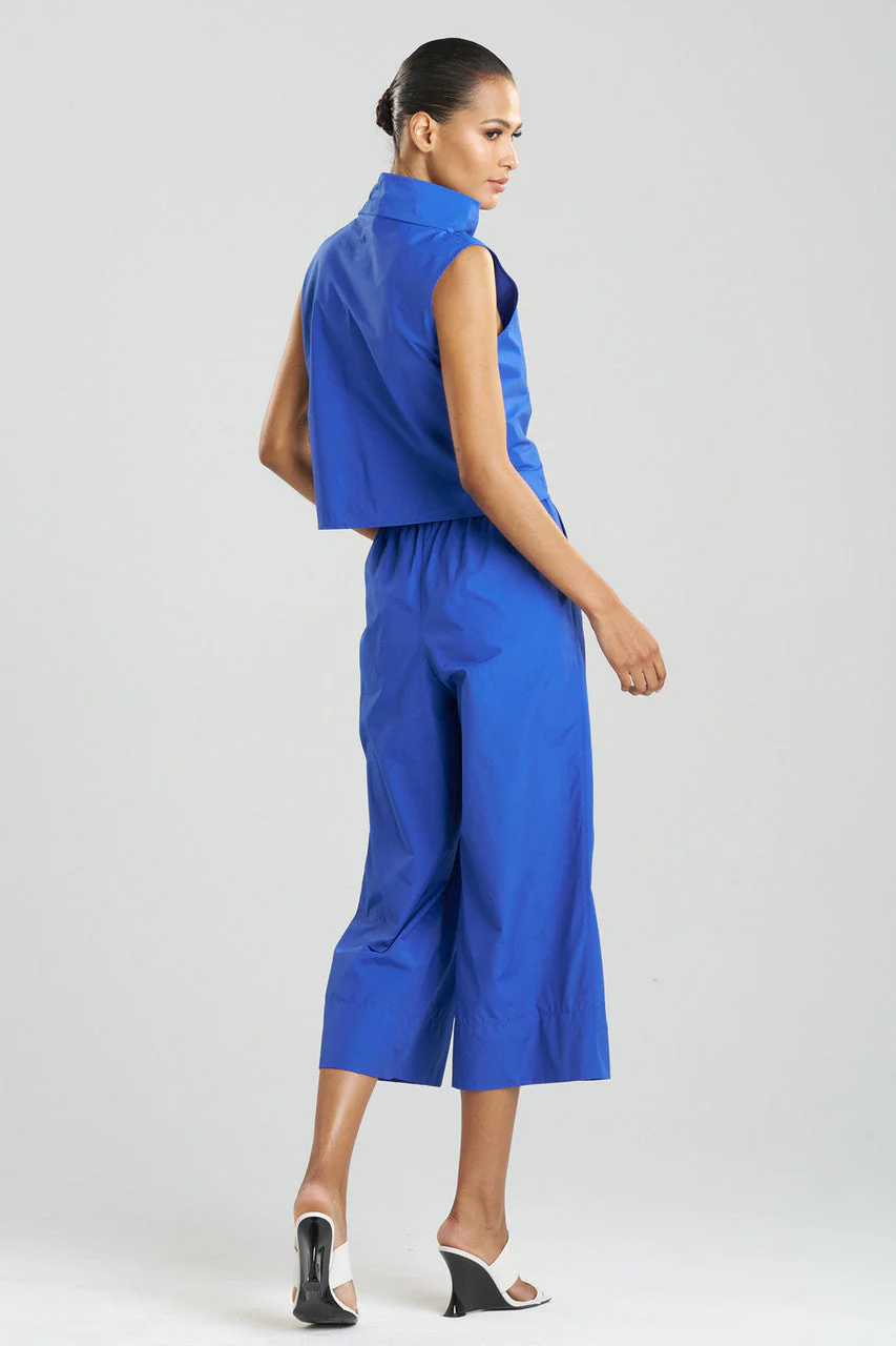Techno Poplin Cowl Top - Image 2