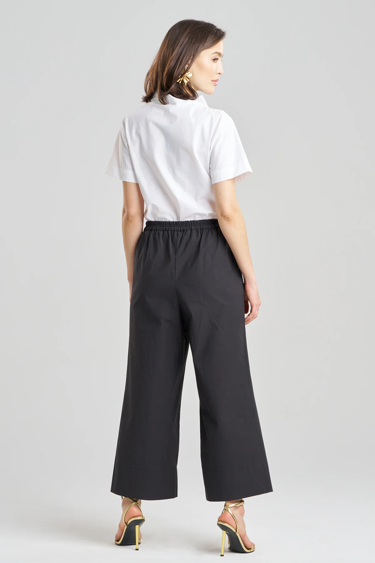 Techno Poplin Cropped Pants - Image 3