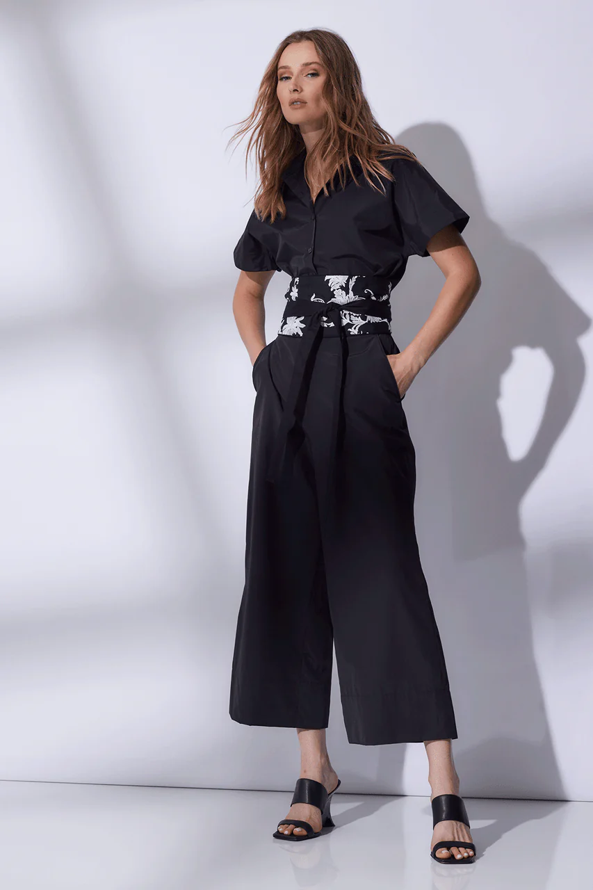 Techno Poplin Cropped Pants - Image 7
