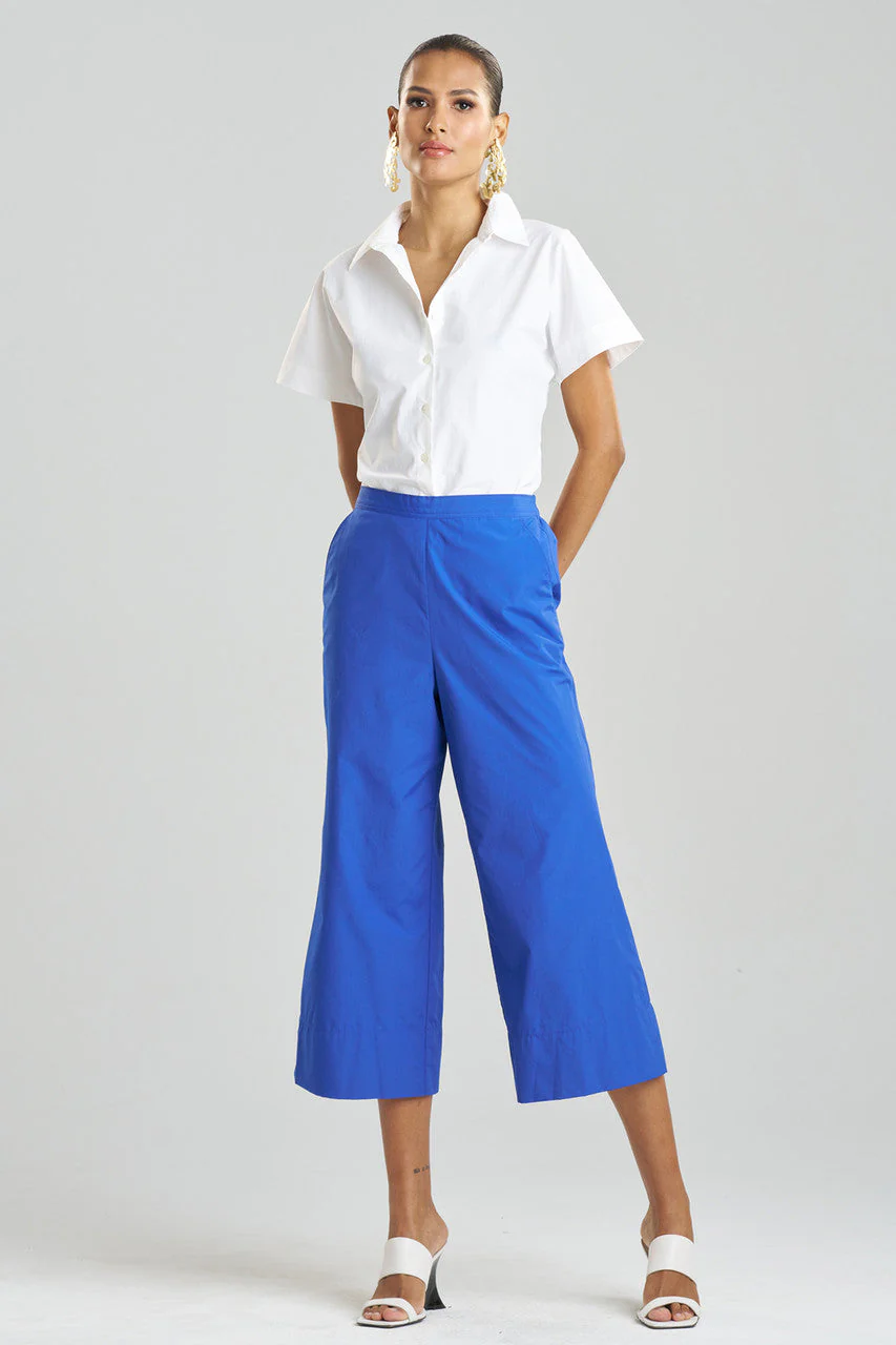 Techno Poplin Cropped Pants