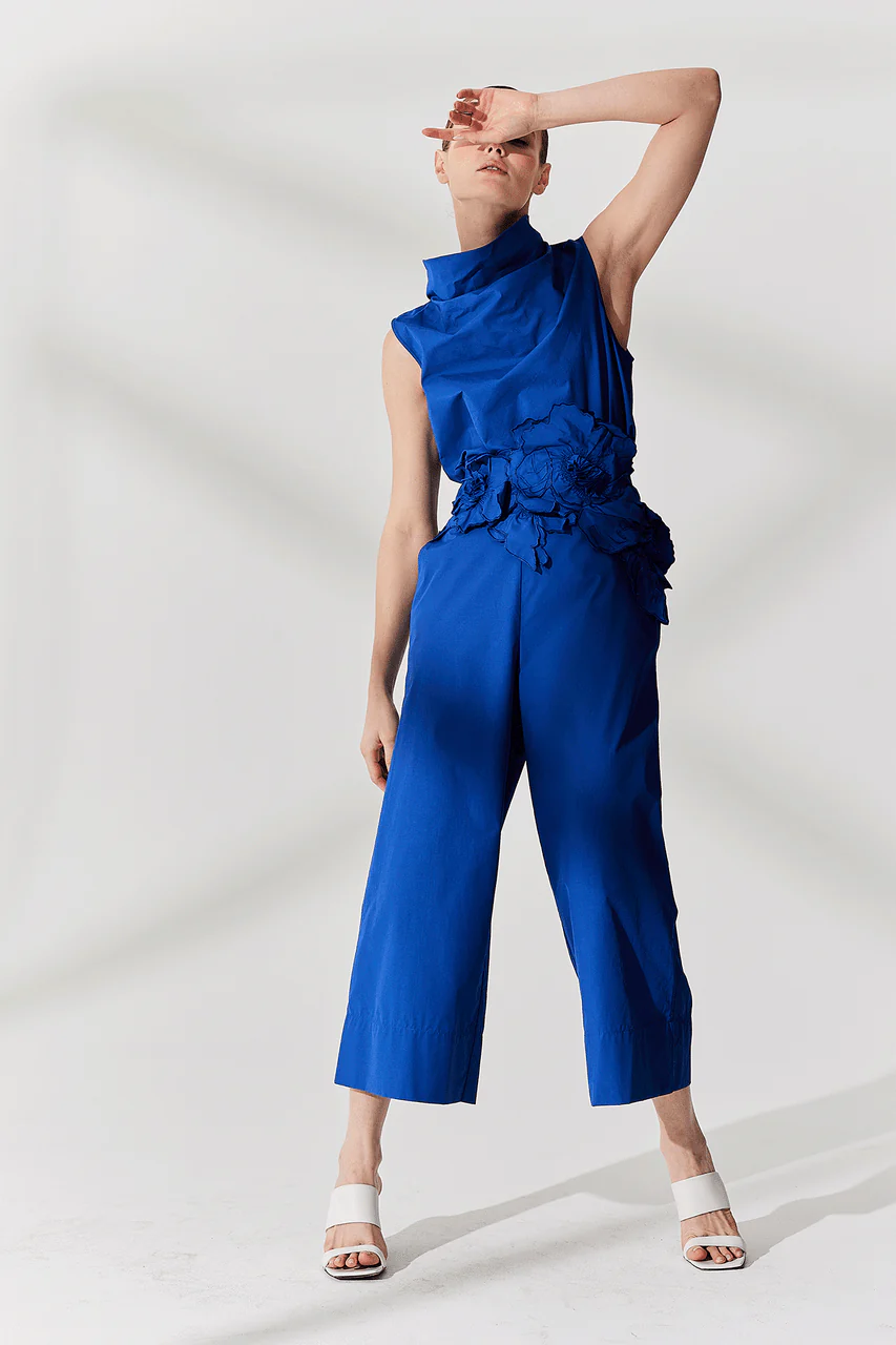 Techno Poplin Cropped Pants - Image 3