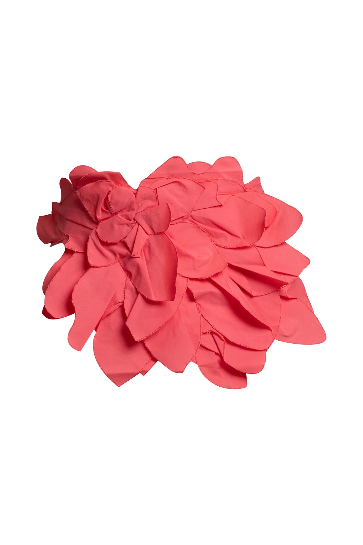 Techno Poplin Embroidered Obi Belt
