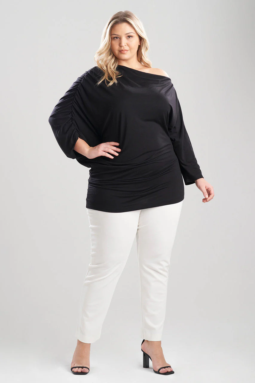 TENCEL™ Jersey Ruched Top - Image 3